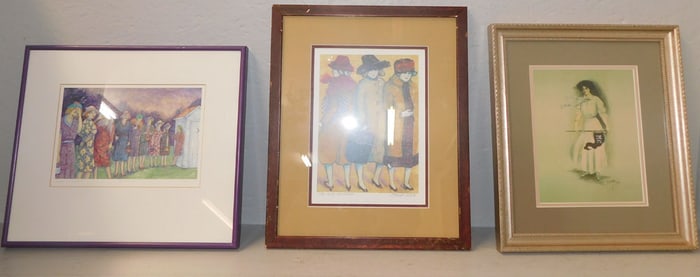 Three Framed Prints