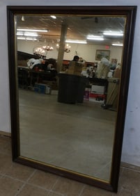 Antique Walnut Framed Mirror