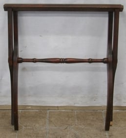 Mahogany Luggage Rack