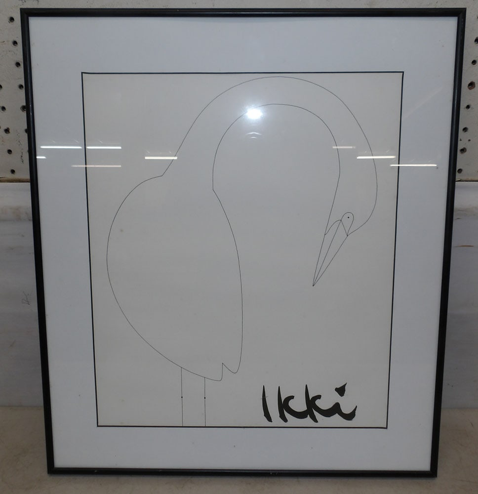 Framed Modern Print Artist Signed (1 of 3)