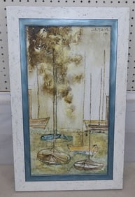 Framed Oil on Board Artist Signed