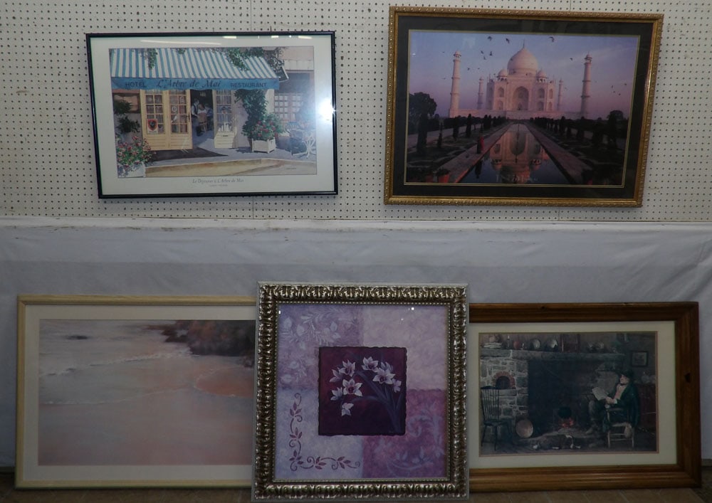 Five Framed Prints (1 of 7)