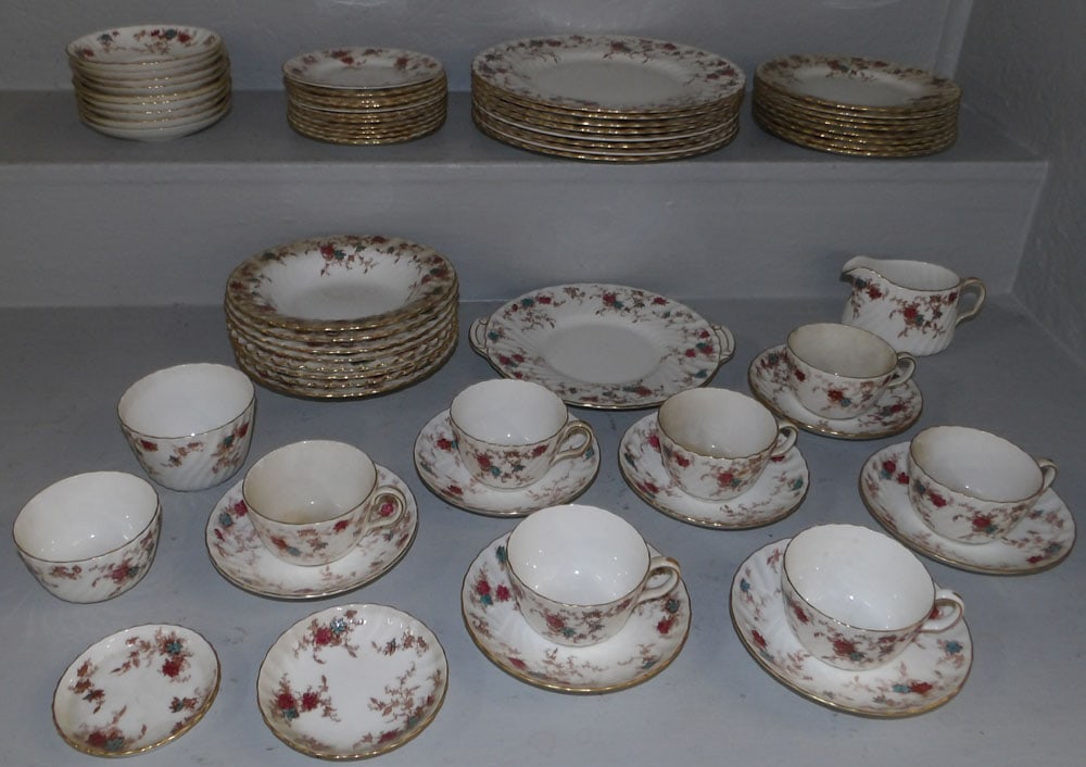 63 pieces of Minton China Ancestral (1 of 6)