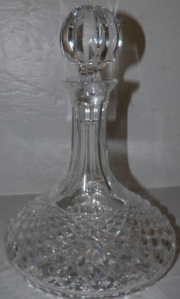 Waterford crystal ship decanter (1 of 3)