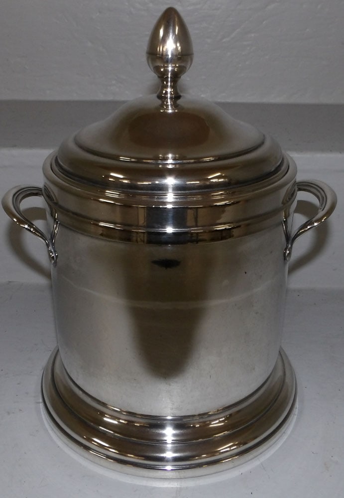 silver plated ice bucket (1 of 3)