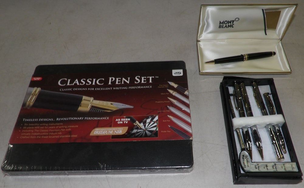 lot of vintage pen's: lot of vintage pen's. ALL DESCRIPTIONS AND ANY CONDITION STATEMENT GIVEN BY LANGSTON AUCTION GALLERY ARE STRICTLY OPINIONS AND LANGSTON'S SHALL HAVE NO RESPONSIBILITY FOR ERRORS OR OMISSIONS. THE ABSE