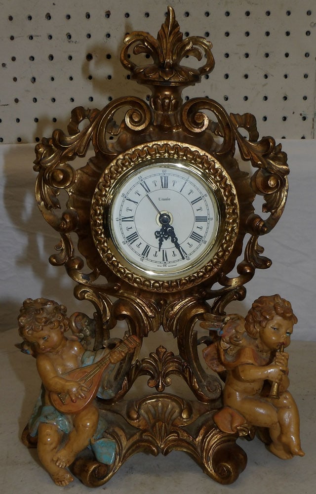 Gilded Decorative Clock (1 of 5)