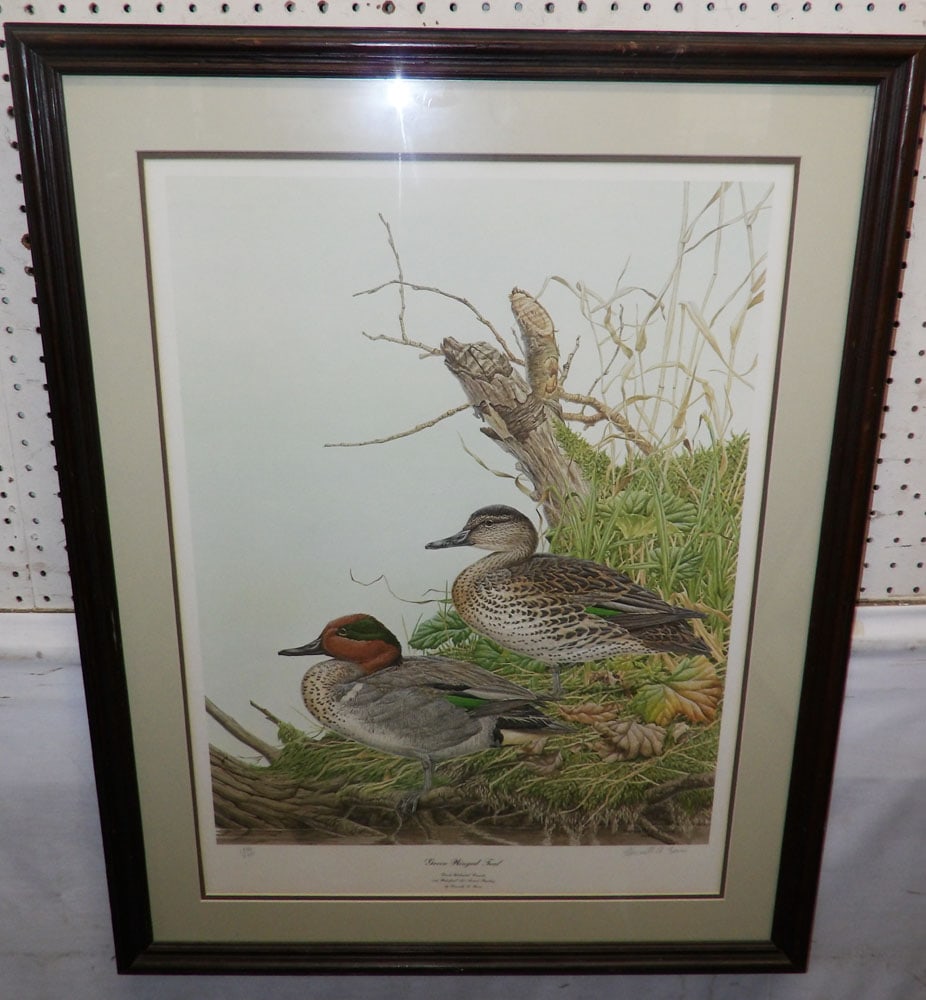 Pencil Signed Duck Print (1 of 5)