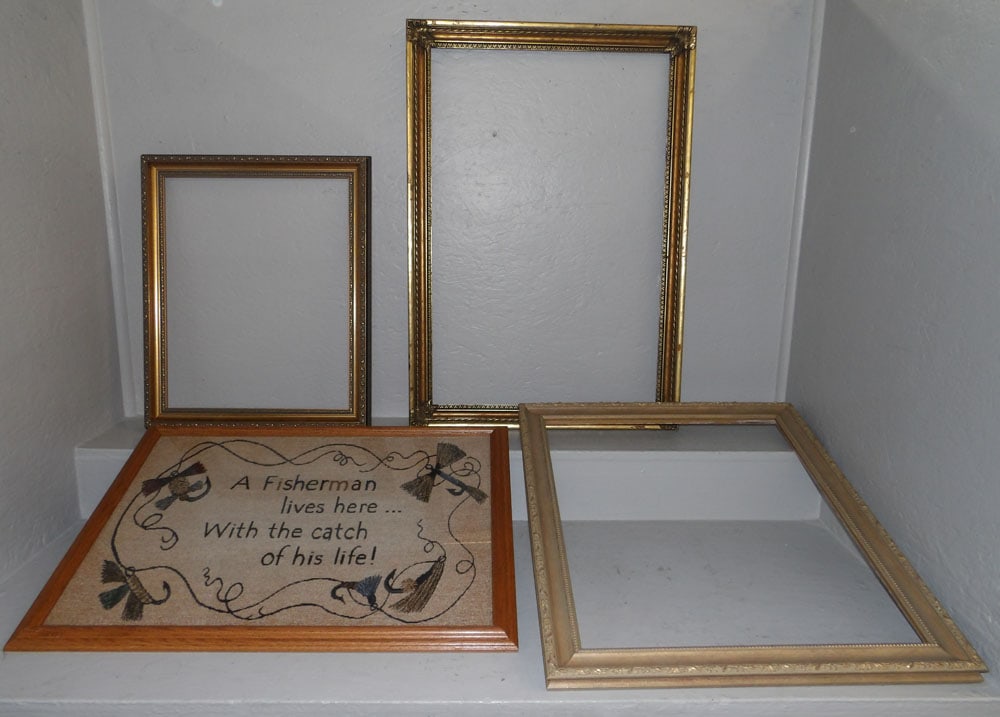 Framed Tapestry & Three Frames (1 of 5)