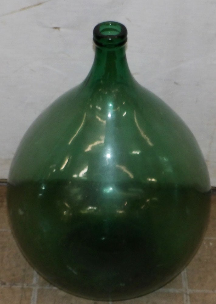 Large Antique Glass Bottle (1 of 4)