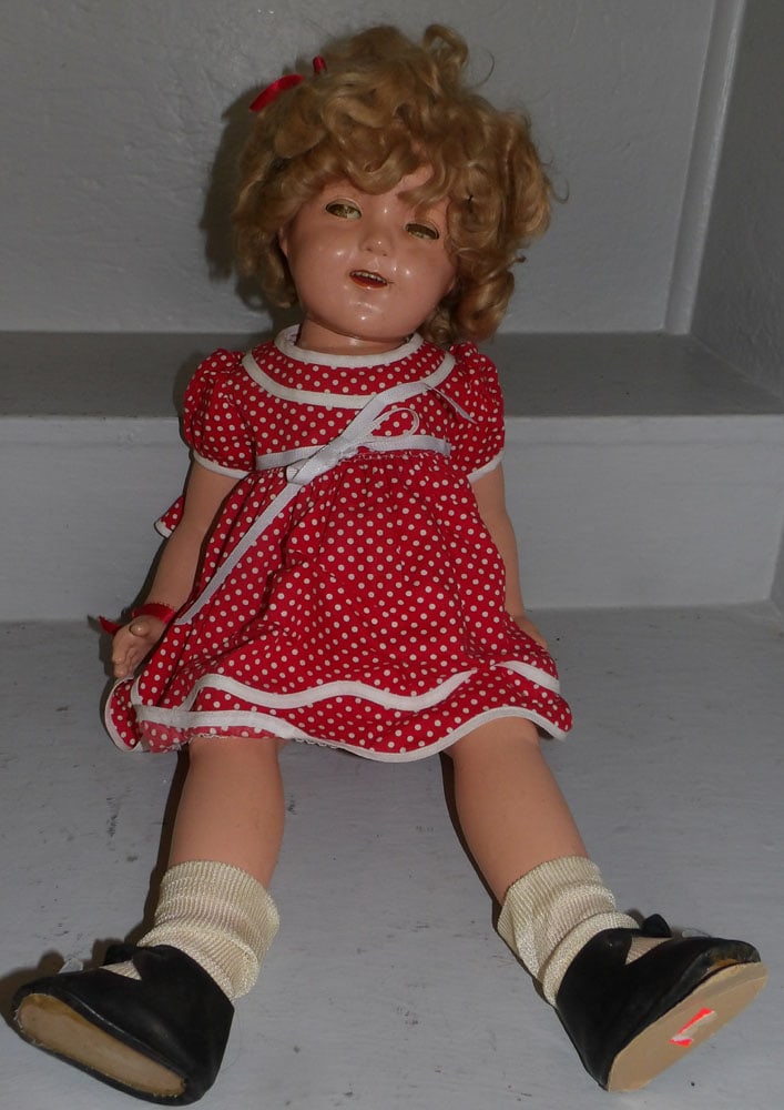 Vintage Composition Doll (1 of 5)
