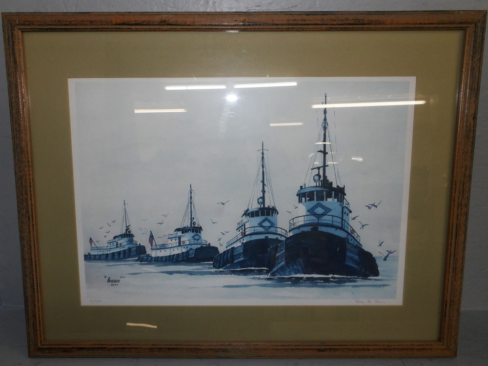 Framed Print: Framed Print. 26 1/2" x 20 1/4" ALL DESCRIPTIONS AND ANY CONDITION STATEMENT GIVEN BY LANGSTON AUCTION GALLERY ARE STRICTLY OPINIONS AND LANGSTON'S SHALL HAVE NO RESPONSIBILITY FOR ERRORS OR OMISSIONS