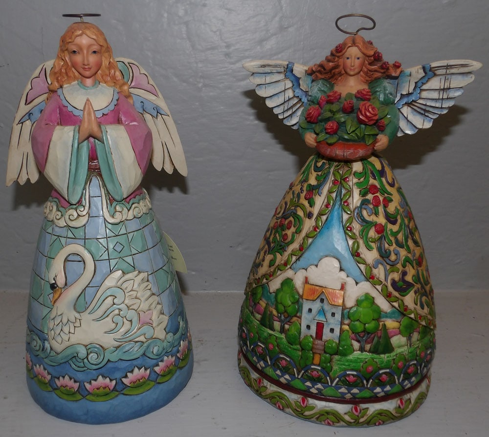 Two Jim Shore Angel Figurines (1 of 5)