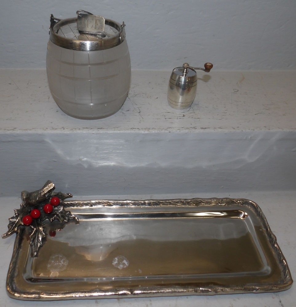 Three Pieces of Silver Plate (1 of 3)