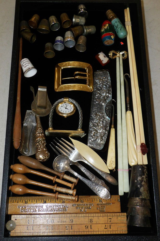 Lot of Silver Plated, Wood, & Bone Collectibles: Lot of Silver Plated, Wood, & Bone Collectibles . ALL DESCRIPTIONS AND ANY CONDITION STATEMENT GIVEN BY LANGSTON AUCTION GALLERY ARE STRICTLY OPINIONS AND LANGSTON'S SHALL HAVE NO RESPONSIBILITY FOR E