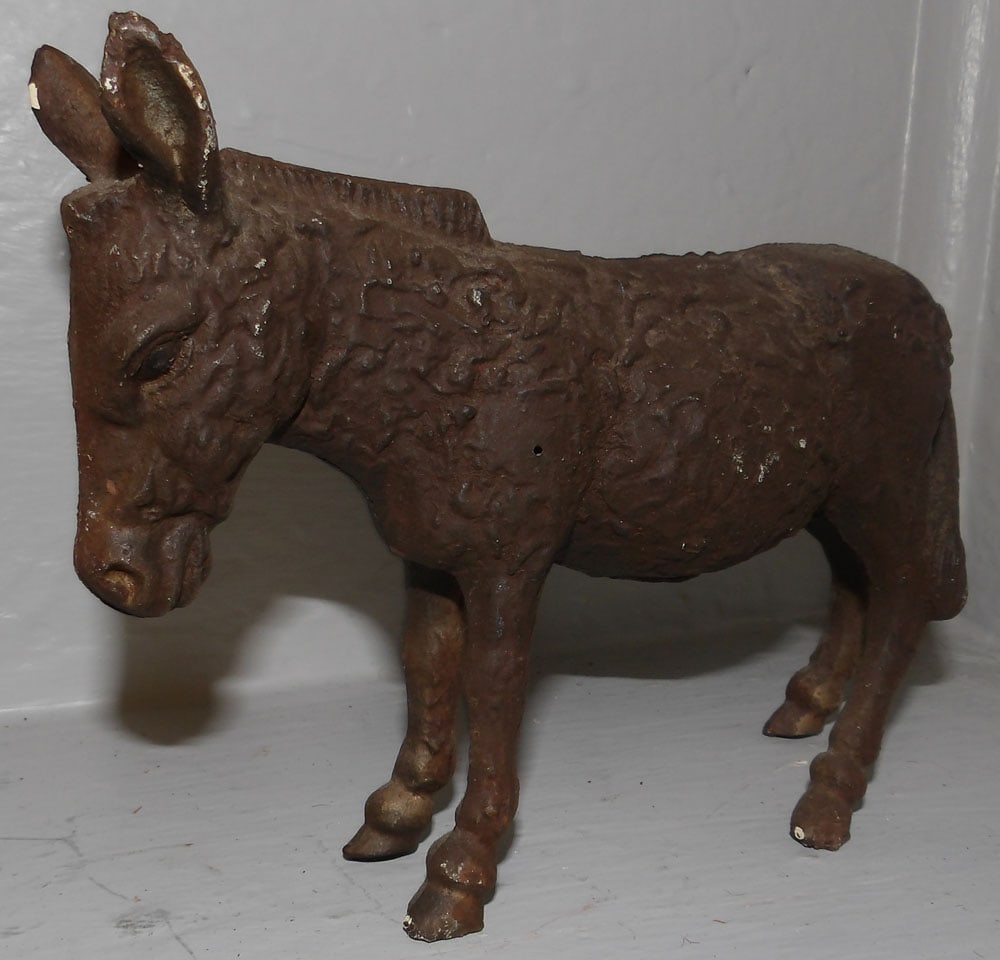 Cast Iron Donkey Bank (1 of 3)