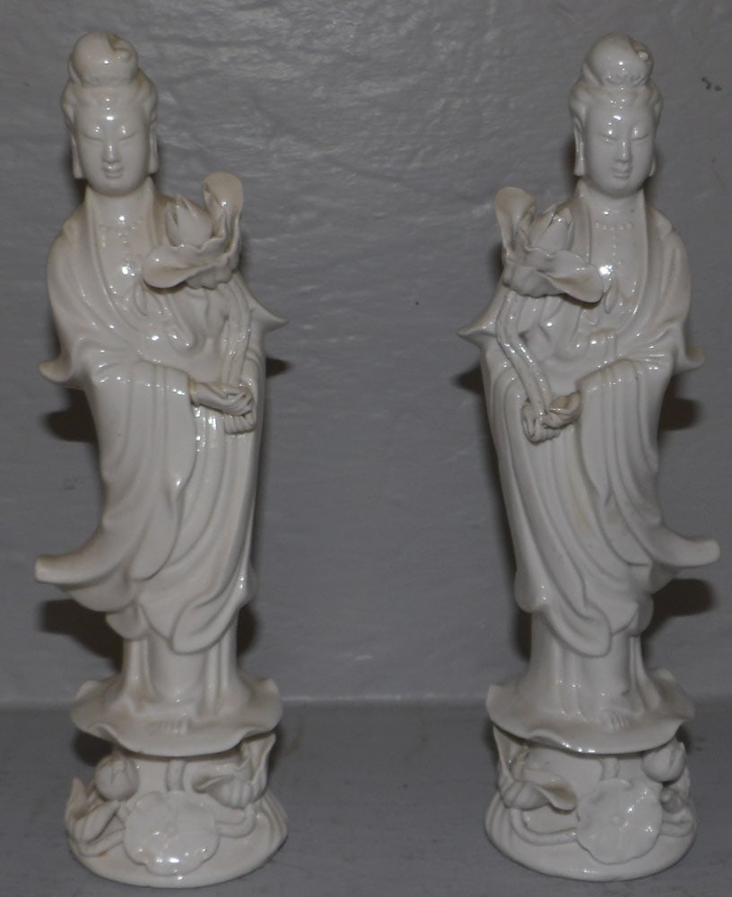 Pair of Oriental Porcelain Figurines (1 of 5)