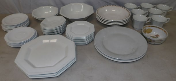 lot of porcelain items