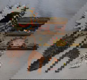 lot of wooden items