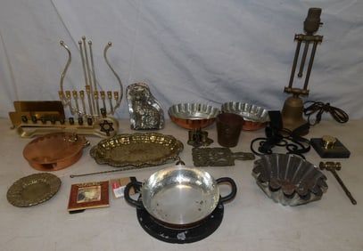 lot of metal items