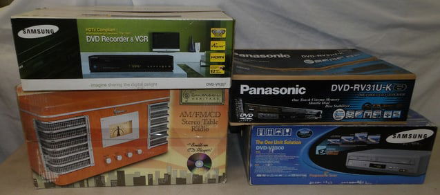 lot of electronics