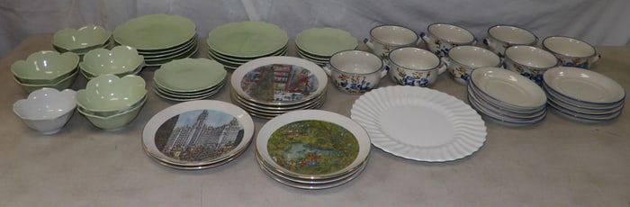 lot of porcelain items
