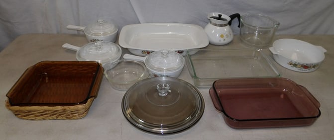 lot of corning ware