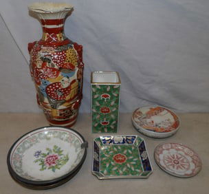 lot of oriental porcelain