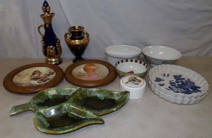 lot of porcelain items