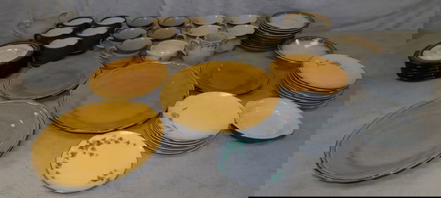 lot of porcelain and pottery items