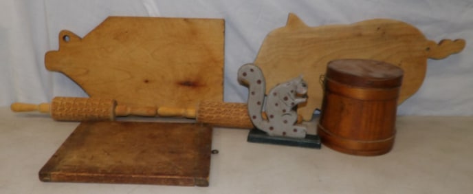 lot of wood country items