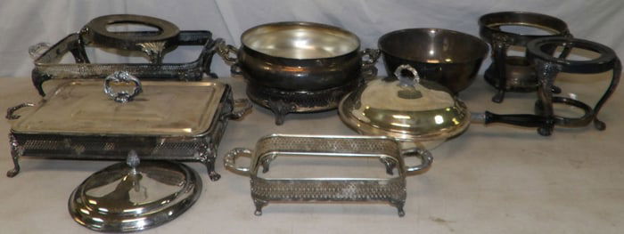 lot of silver plated items