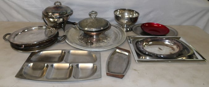 lot of silver plated items