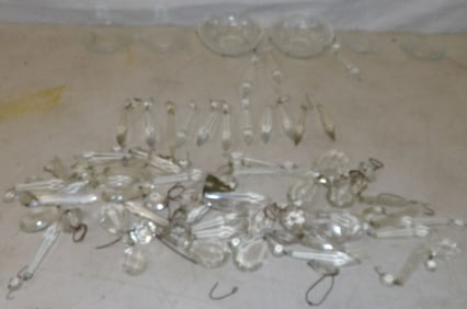 lot of glass prisms