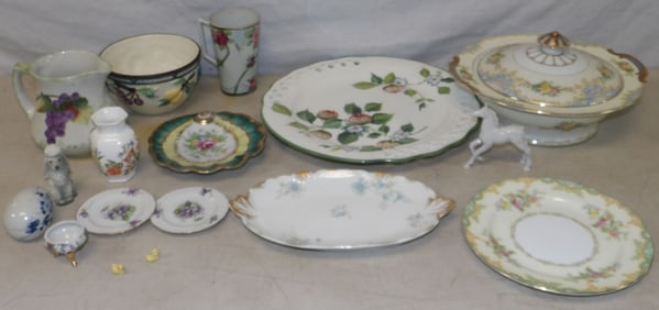 lot of porcelain items