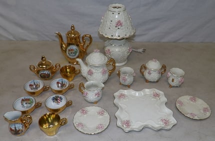lot of porcelain items