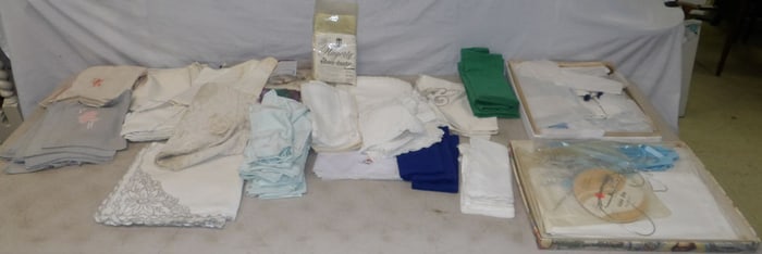 lot of linens