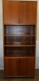mid century modern Danish teakwood veneer cabinet