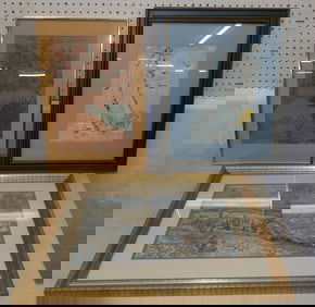 3 framed prints