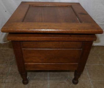 antique oak commode