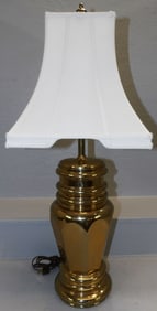 brass urn lamp