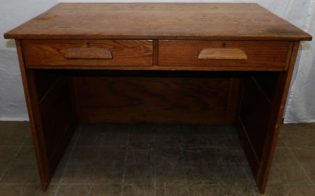 antique oak desk