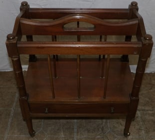 cherry magazine stand