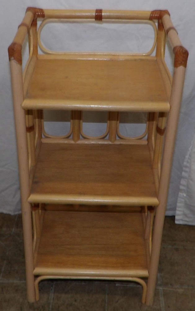 rattan shelf and plant stand (1 of 7)