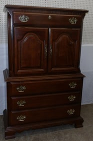 cherry chifferobe by Sumter cabinet company