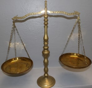 brass scale