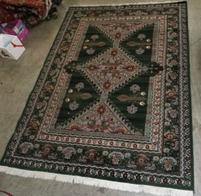 7'10" by 10' 9" machine made rug