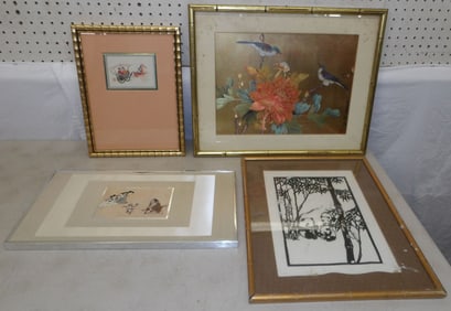 lot of oriental frame art
