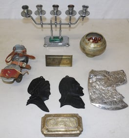 lot of metal items