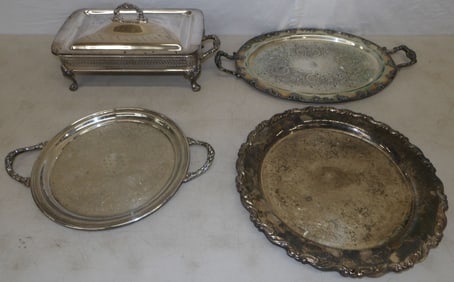 lot of silver plated items